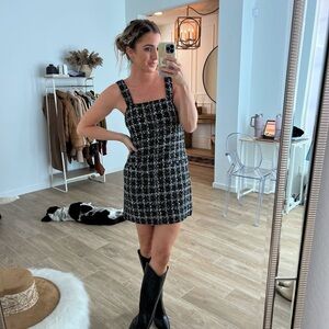 Abercrombie & Fitch Black and White Mini Dress